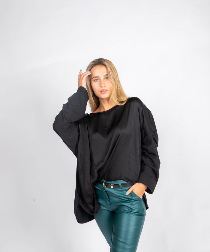 Blusa Remera Satén Plus