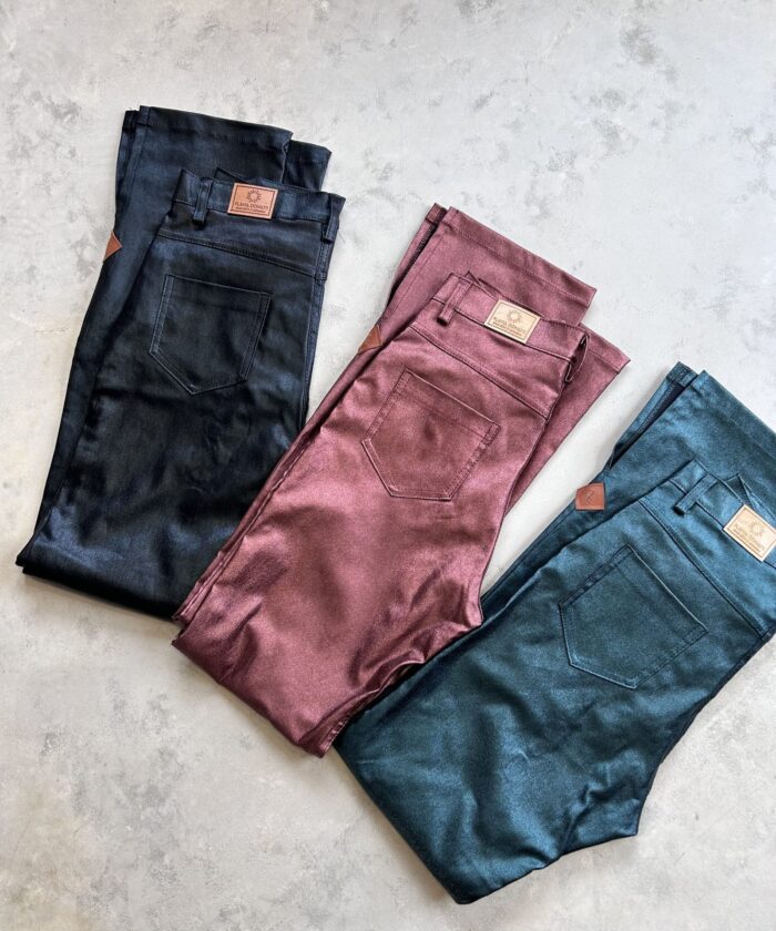 Pantalón Gabardina Metalizada